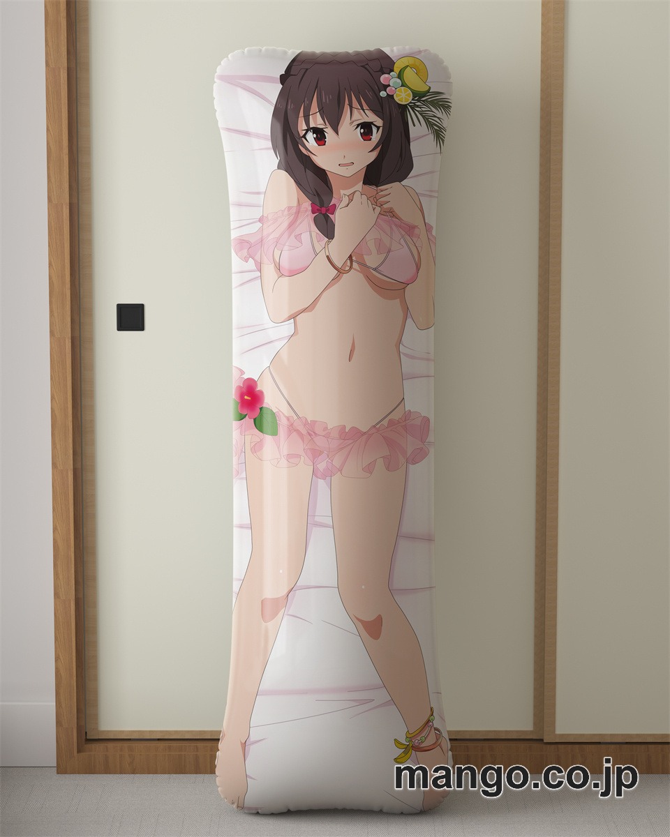 アニメ抱き枕カバーこの素晴らしい世界に祝福を！ゆんゆん大型クッションキャラクターグッズPVC製コレクション用