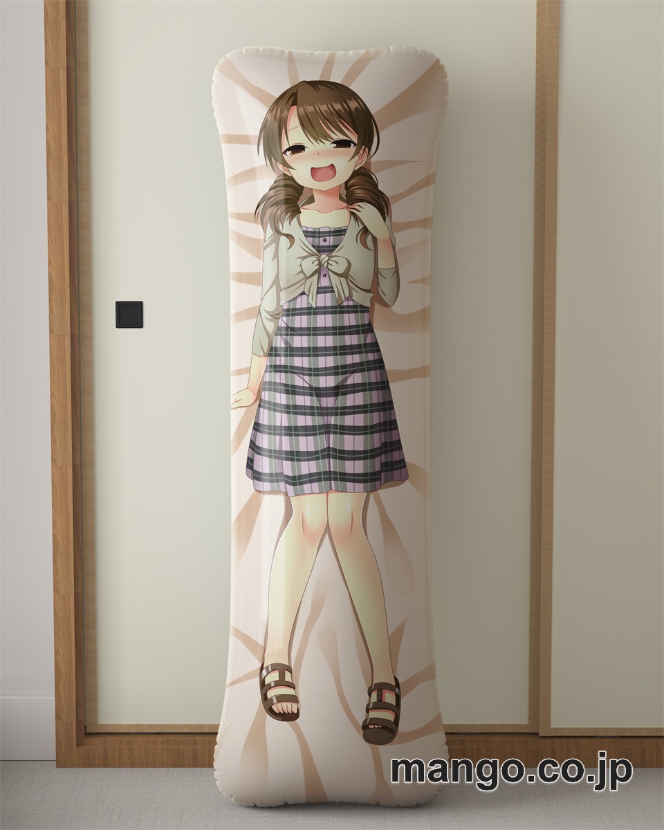 アニメ抱き枕カバー「dokidokiりとる大家さん」麻生美百合大型クッションキャラクターグッズPVC製コレクション用