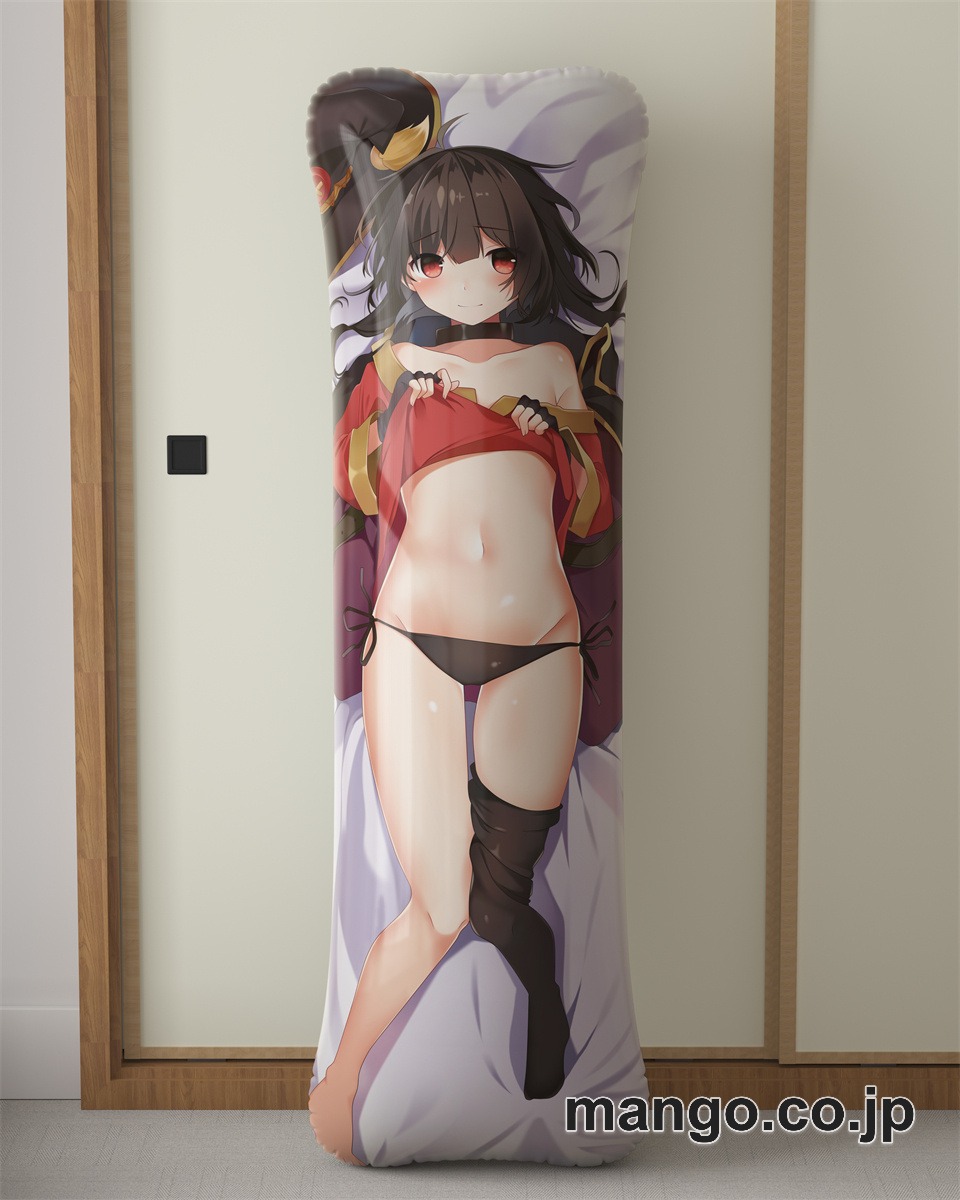 アニメ抱き枕カバーこの素晴らしい世界に祝福を！めぐみん大型クッションキャラクターグッズPVC製コレクション用 2