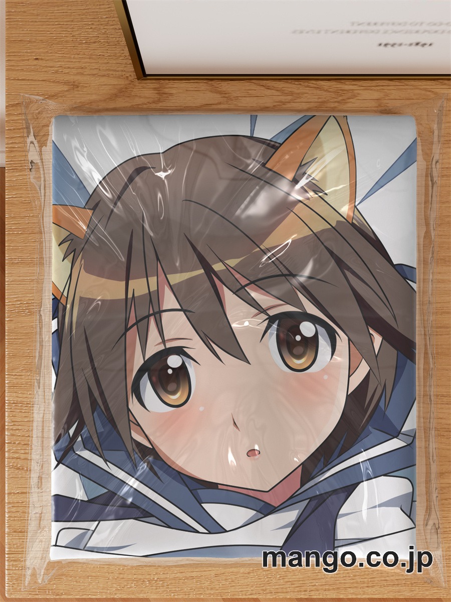アニメ抱き枕カバーストライクウィッチーズ宮藤芳佳大型クッションキャラクターグッズPVC製コレクション用 3