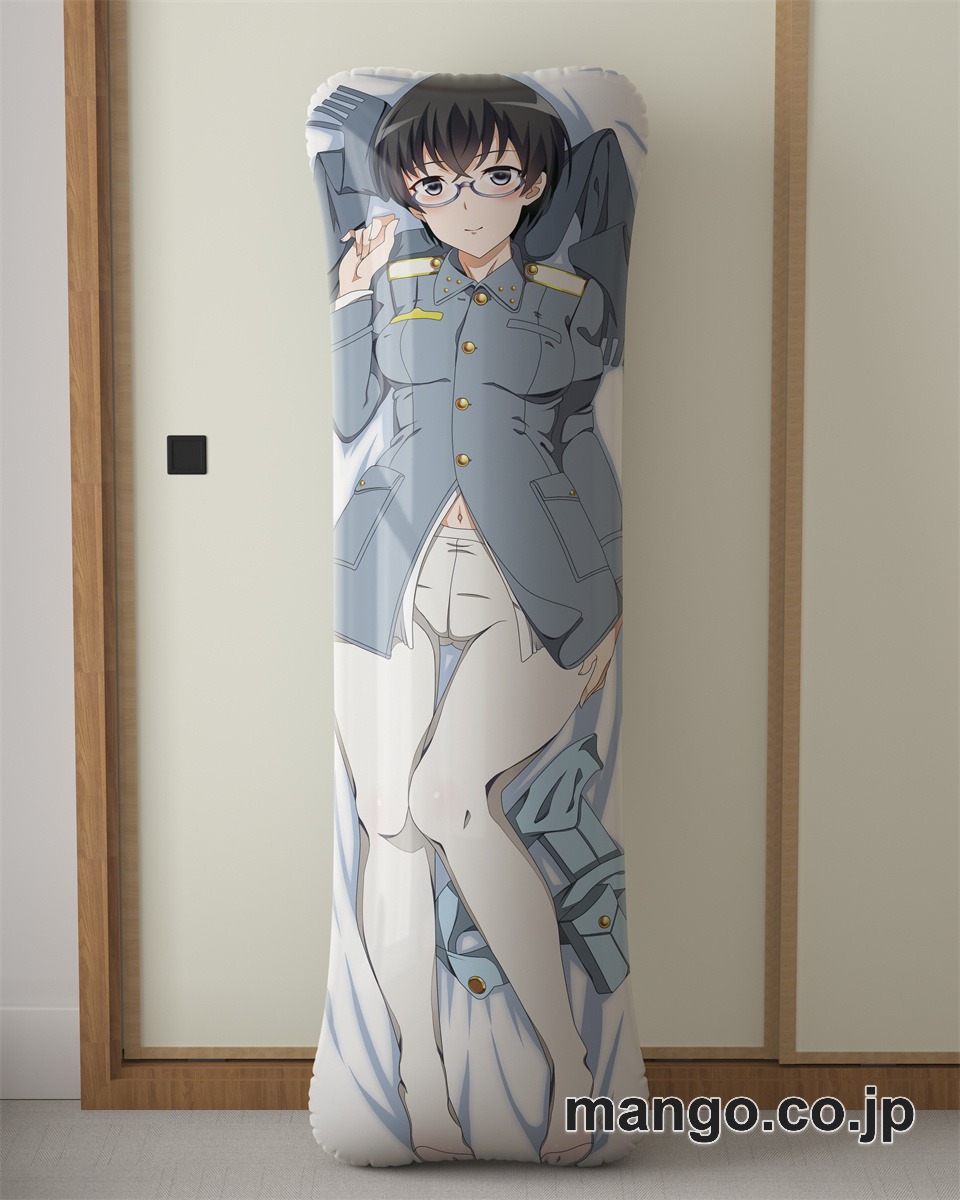 アニメ抱き枕カバールーッカネン少佐大型クッションキャラクターグッズPVC製コレクション用