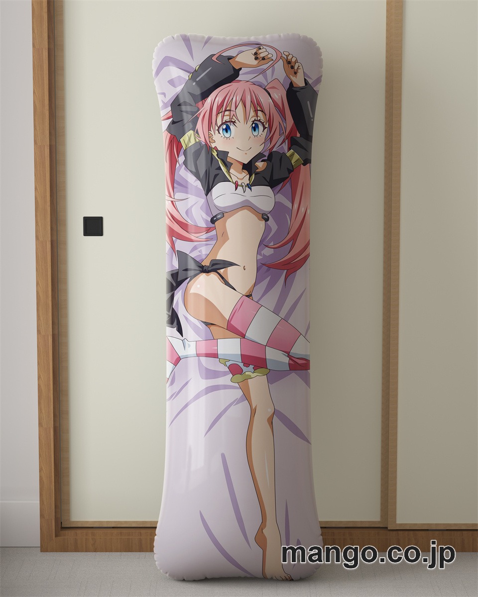 アニメ抱き枕カバー「転生したらスライムだった件」描き下ろし大型クッションキャラクターグッズPVC製コレクション用