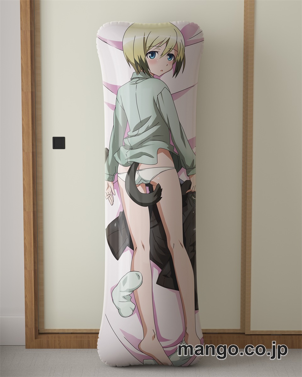 アニメ抱き枕カバーストライクウィッチーズエーリカ ハルトマン大型クッションキャラクターグッズPVC製コレクション用