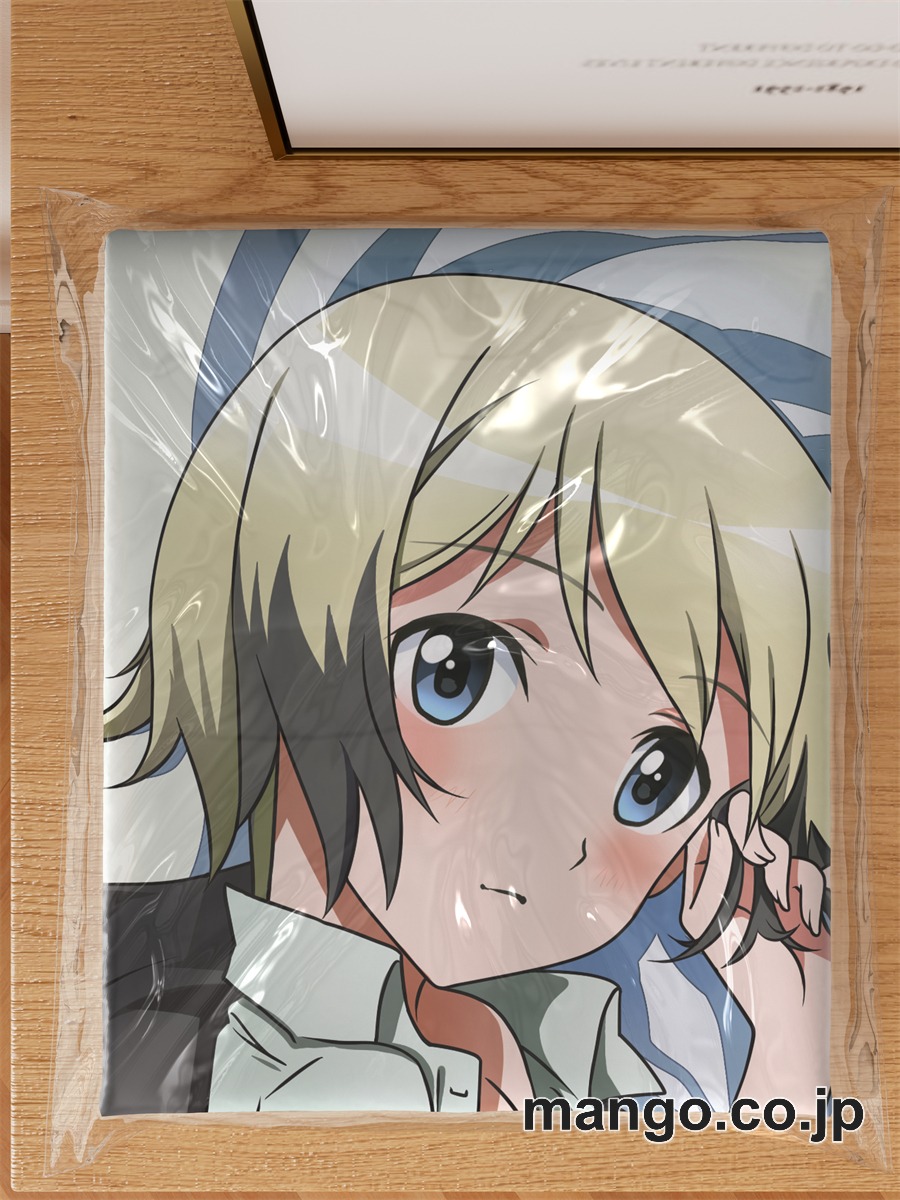 アニメ抱き枕カバーストライクウィッチーズハルトマン大型クッションキャラクターグッズPVC製コレクション用 3