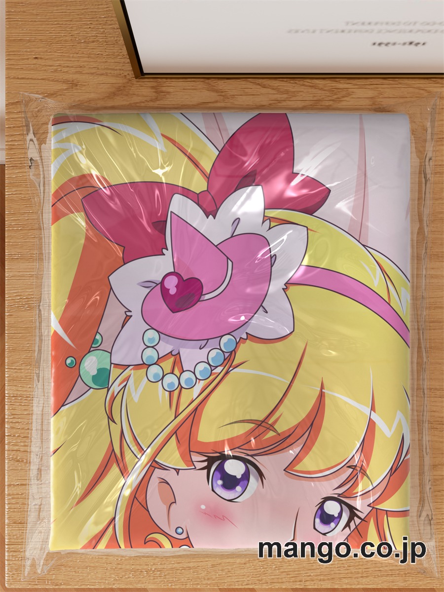 アニメ抱き枕カバー「魔法つかいプリキュア！」みらいちゃんミラクルちゃん大型クッションキャラクターグッズPVC製コレクション用 3