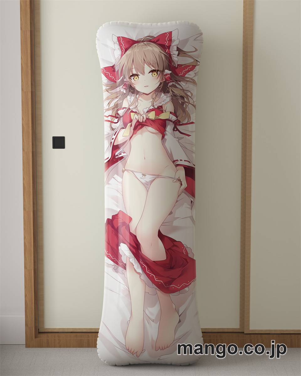 アニメ抱き枕カバー「東方Project」霊夢ちゃん大型クッションキャラクターグッズPVC製コレクション用