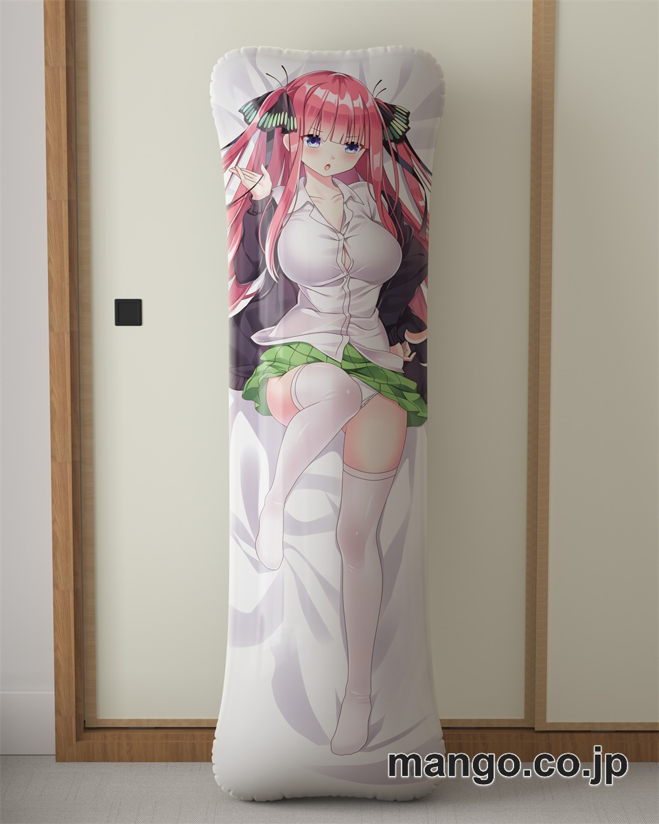 アニメ抱き枕カバー「五等分の花嫁」中野二乃大型クッションキャラクターグッズPVC製コレクション用