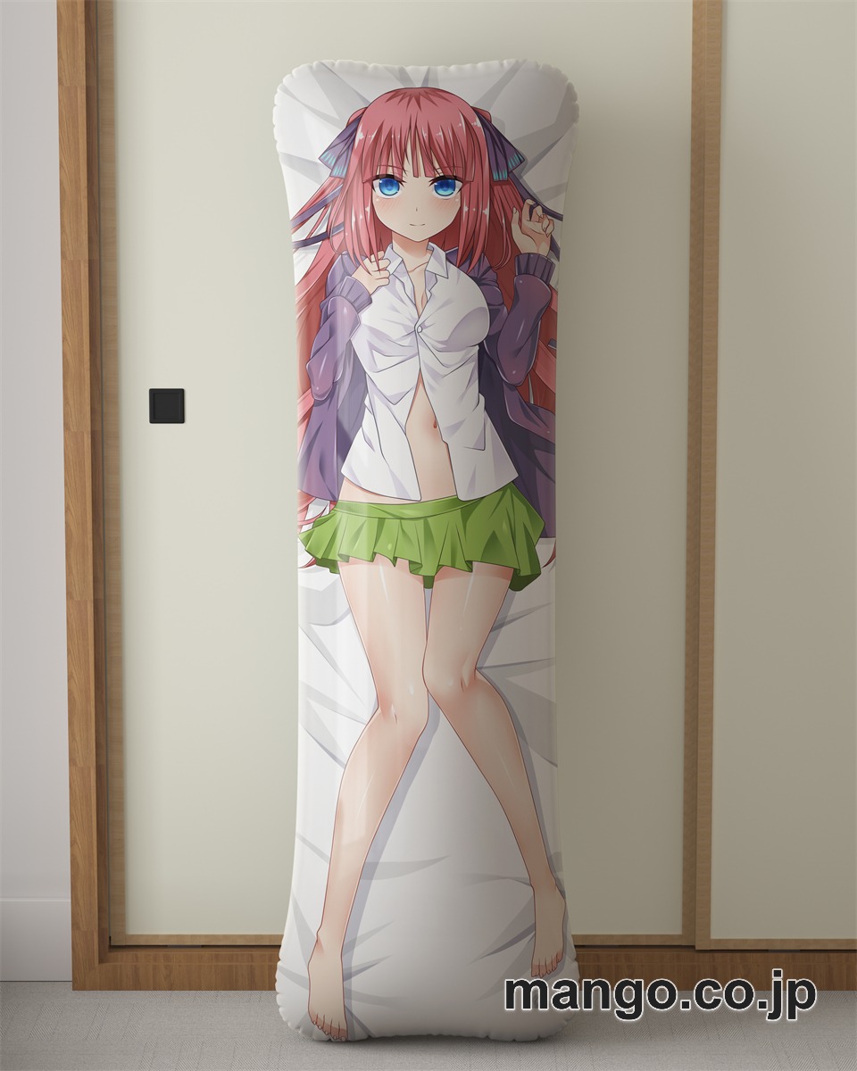 アニメ抱き枕カバー「五等分の花嫁」中野二乃大型クッションキャラクターグッズPVC製コレクション用