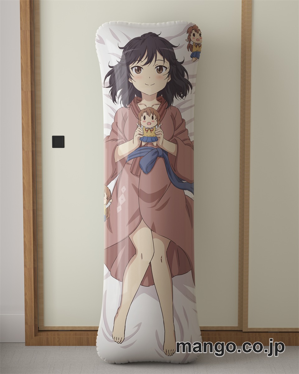 アニメ抱き枕カバー「のんのんびより」大型クッションキャラクターグッズPVC製コレクション用