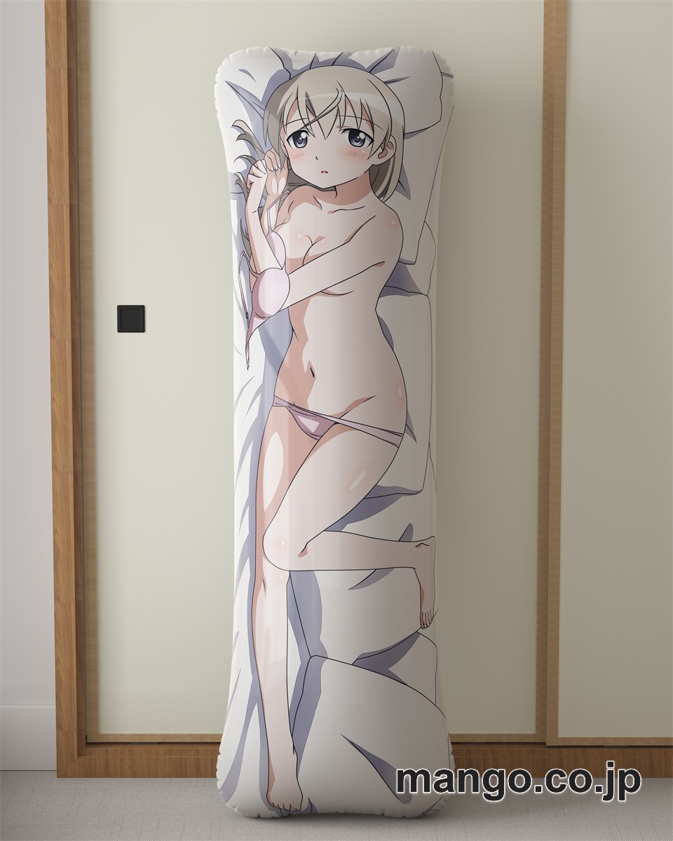 アニメ抱き枕カバー「ストライクウィッチーズ」（エイラ）大型クッションキャラクターグッズPVC製コレクション用 2