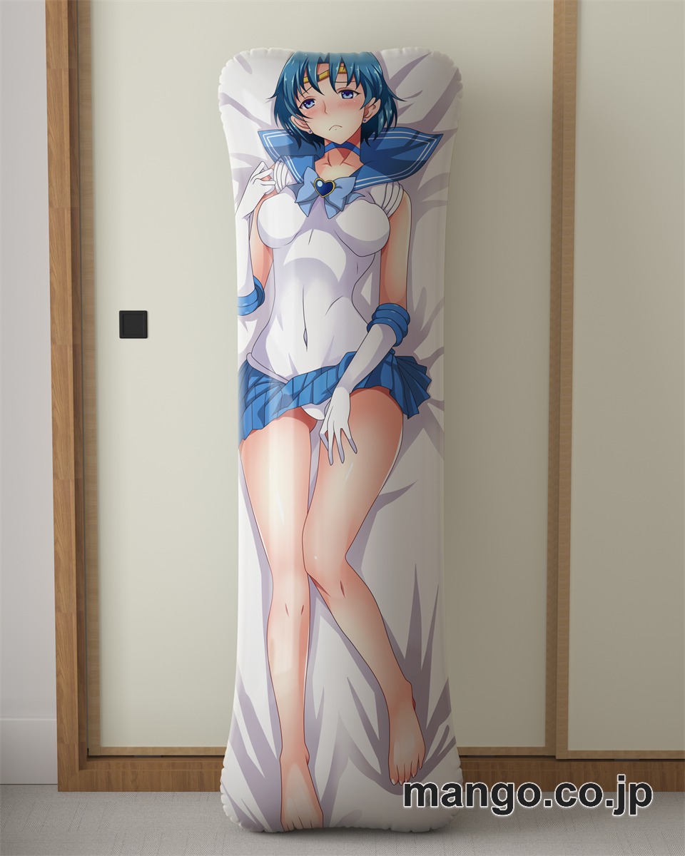 アニメ抱き枕カバー美少女戦士セーラームーン水野亜美大型クッションキャラクターグッズPVC製コレクション用