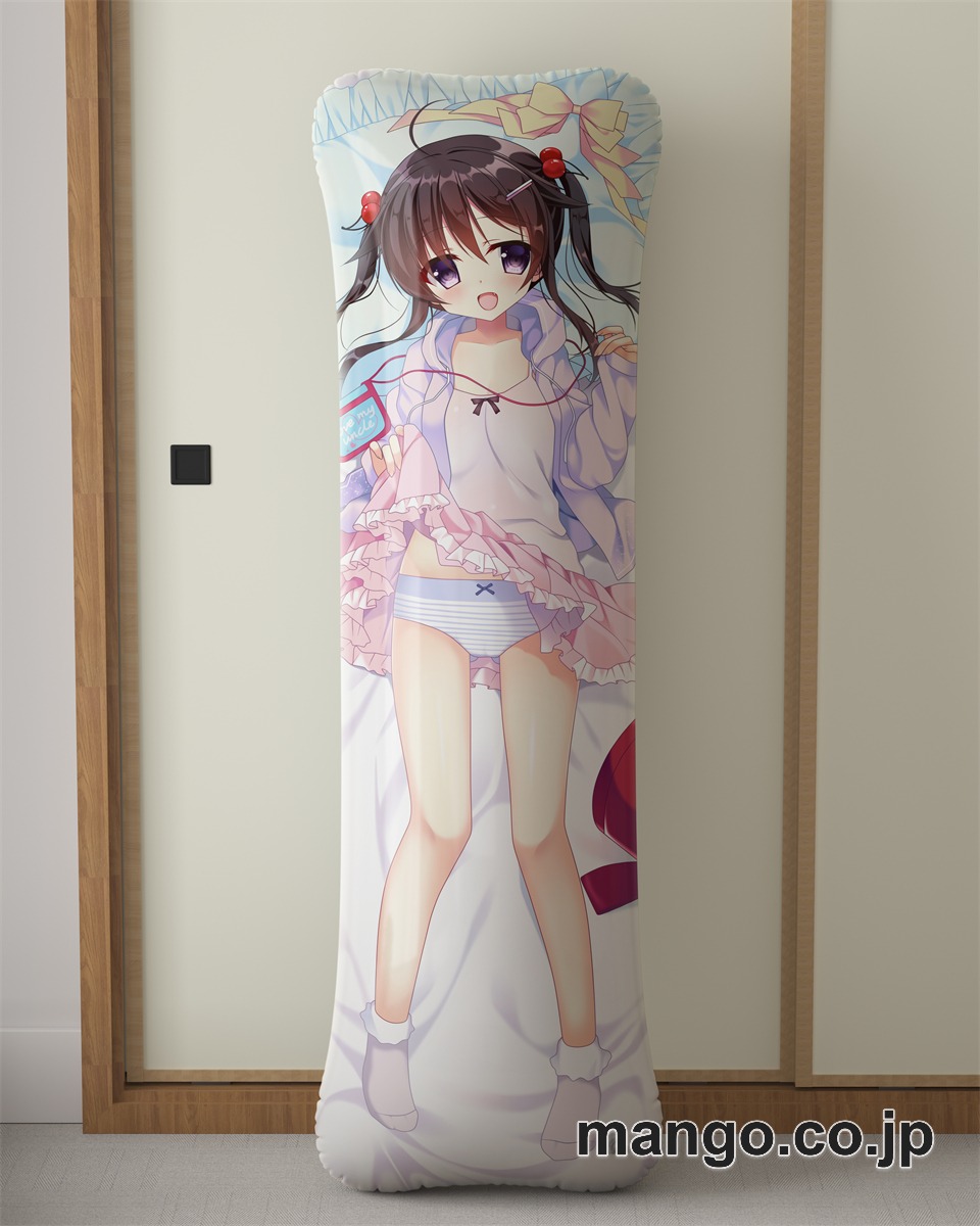 アニメ抱き枕カバーオリジナル おもらしは全年齢たちばなつぼみちゃん大型クッションキャラクターグッズPVC製コレクション用