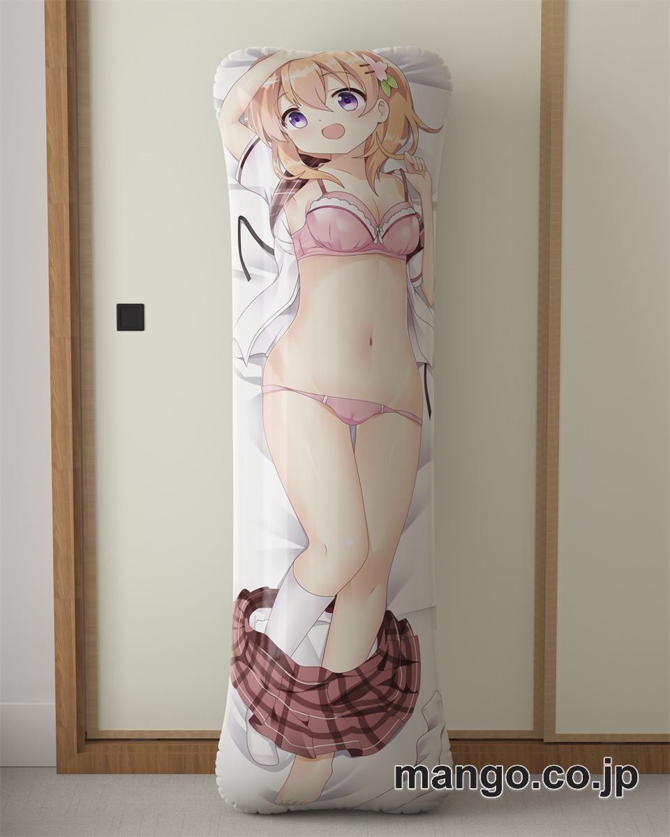 アニメ抱き枕カバーご注文はうさぎですか？ 「ココアお姉ちゃんに甘えなさい!!」大型クッションキャラクターグッズPVC製コレクション用 2