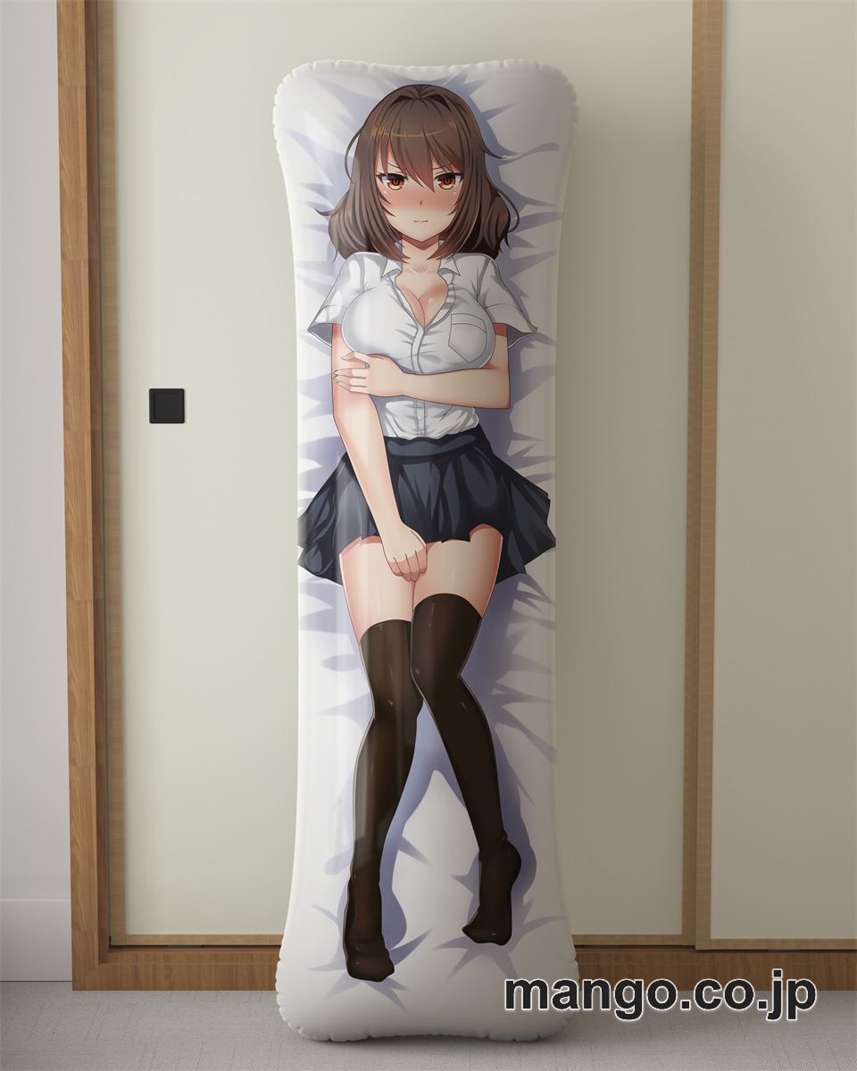 アニメ抱き枕カバー自宅警備員添い寝で喘ぐ女。葛木由紀の大型クッションキャラクターグッズPVC製コレクション用