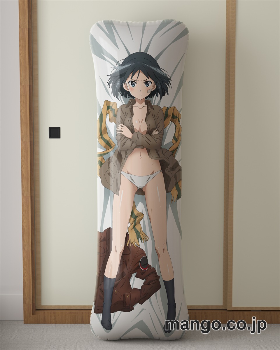 アニメ抱き枕カバーブレイブウィッチーズ管野直枝大型クッションキャラクターグッズPVC製コレクション用