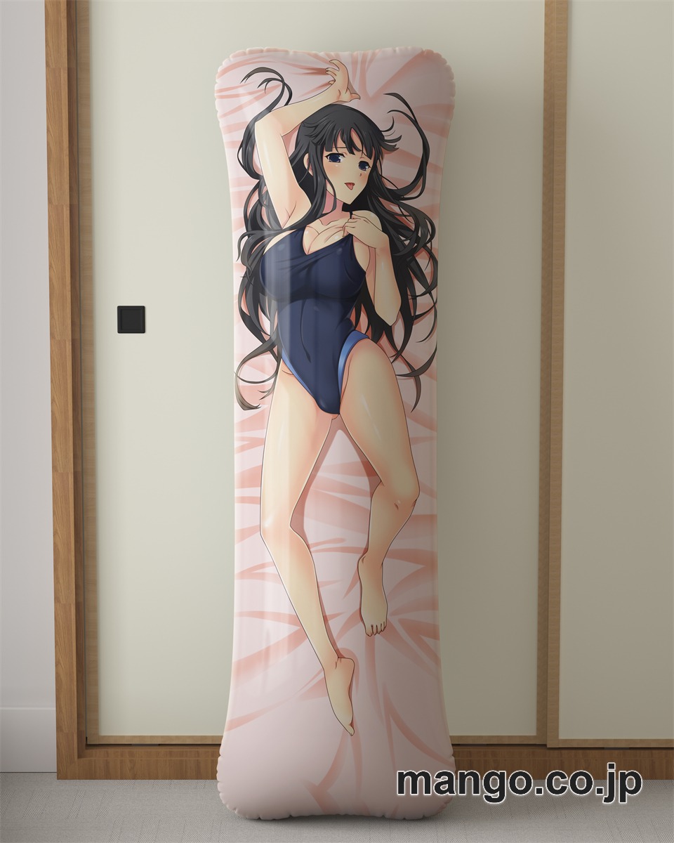 アニメ抱き枕カバー自宅警備員添い寝で喘ぐ女「葛木さやか」大型クッションキャラクターグッズPVC製コレクション用 2