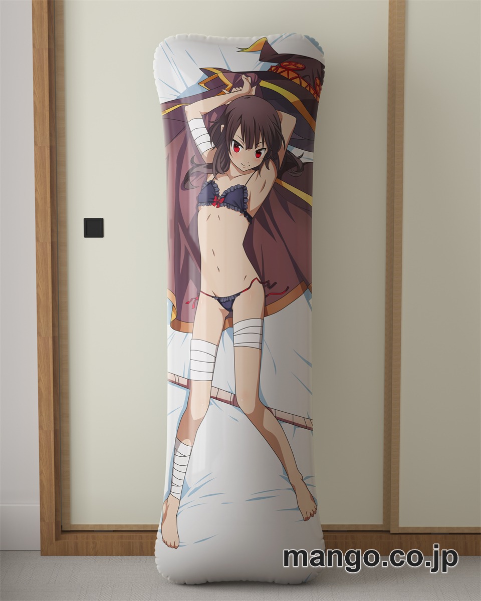 アニメ抱き枕カバーこの素晴らしい世界に祝福を！2めぐみん大型クッションキャラクターグッズPVC製コレクション用