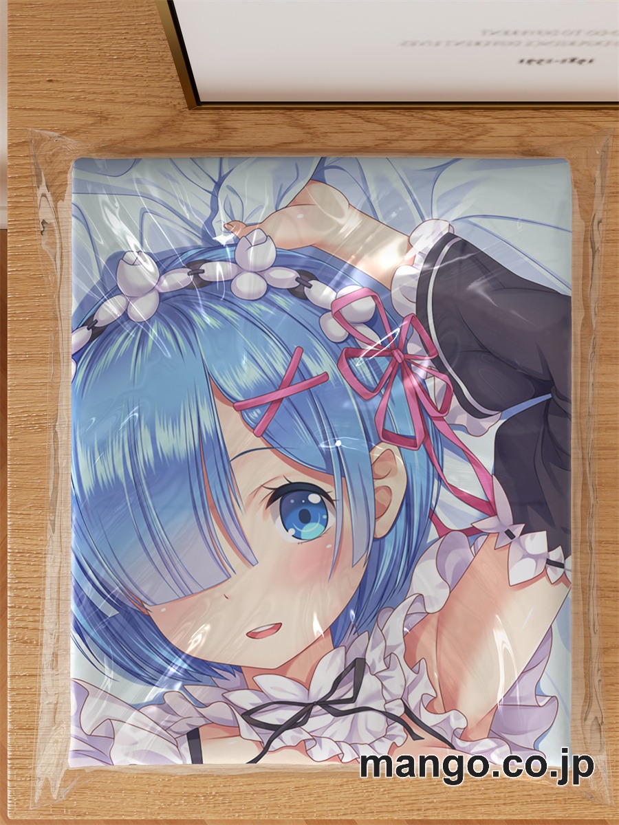 アニメ抱き枕カバーゼロから始める異世界生活レム大型クッションキャラクターグッズPVC製コレクション用 3