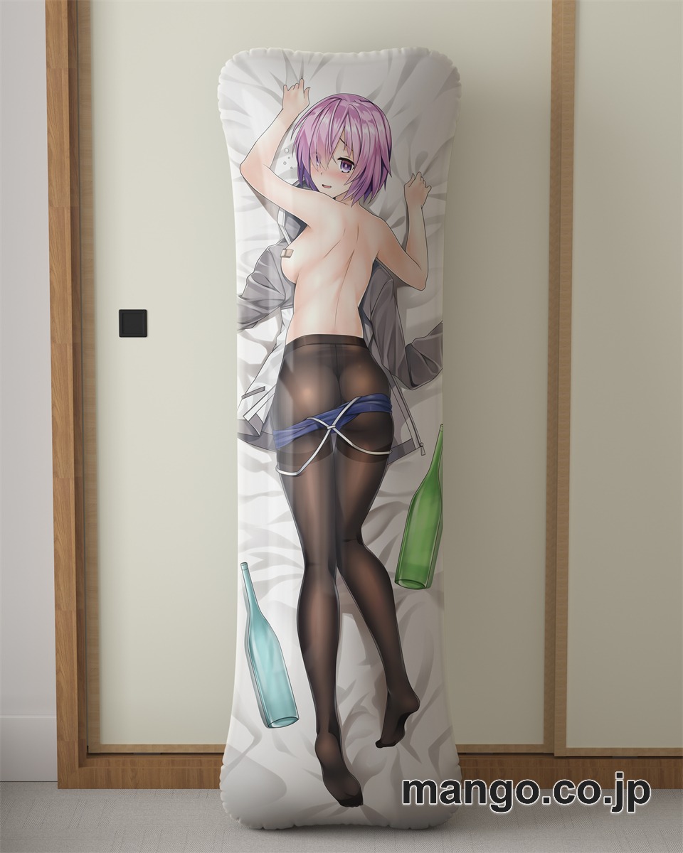 アニメ抱き枕カバーfateマシュスク水タイツ大型クッションキャラクターグッズPVC製コレクション用 2