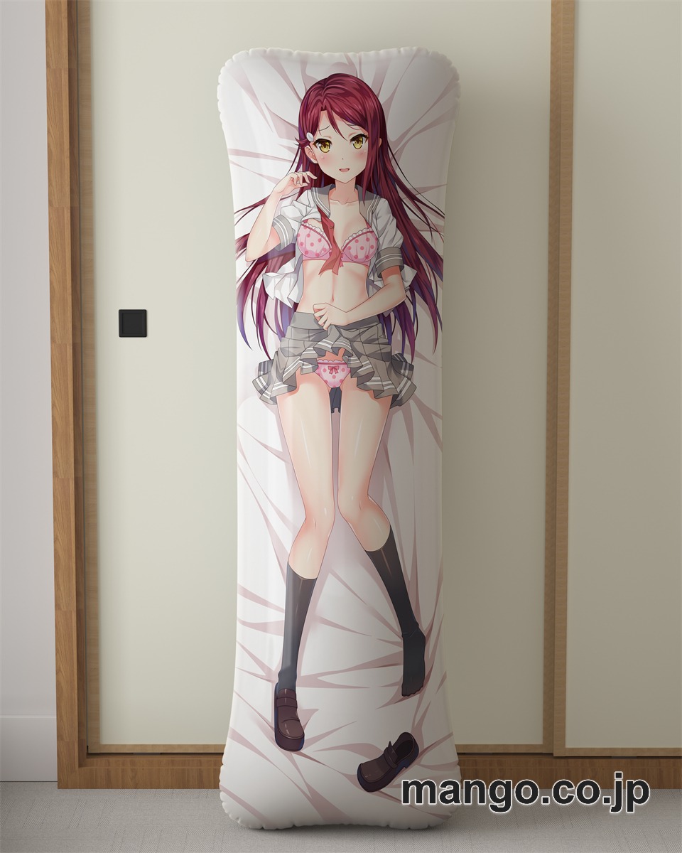 アニメ抱き枕カバーラブライブ!サンシャイン!!桜○梨子大型クッションキャラクターグッズPVC製コレクション用 2