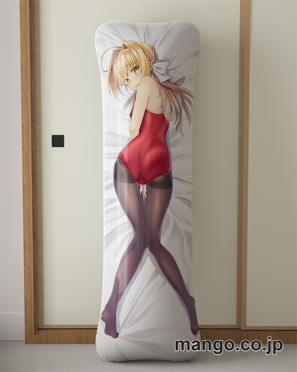 アニメ抱き枕カバーネロスク水タイツ大型クッションキャラクターグッズPVC製コレクション用 2