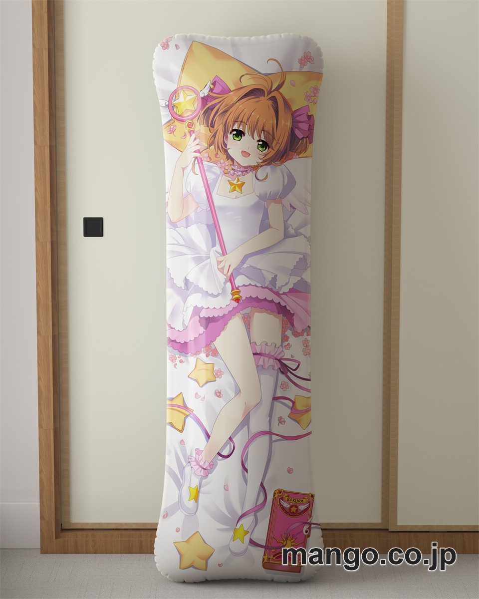 アニメ抱き枕カバーカードキャプターさくら木之本桜大型クッションキャラクターグッズPVC製コレクション用 2