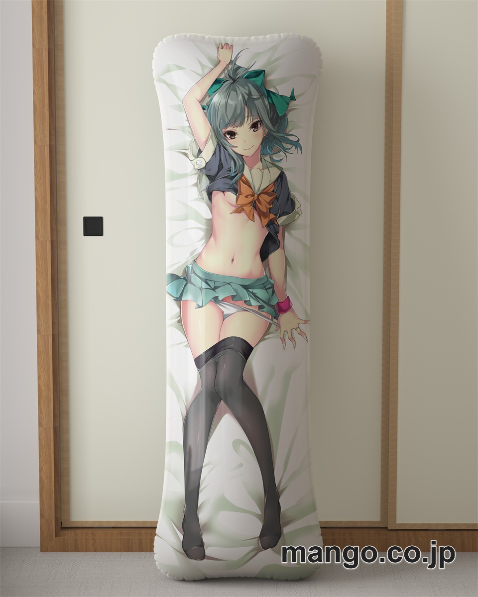 アニメ抱き枕カバー艦これ夕張添い寝大型クッションキャラクターグッズPVC製コレクション用