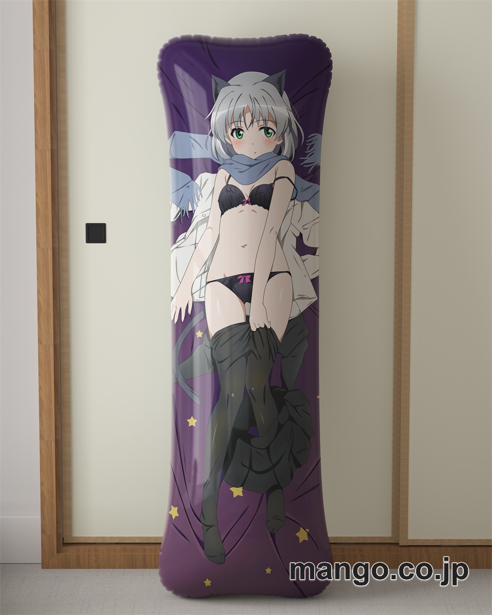 アニメ抱き枕カバー【ブレイブウィッチーズ】大型クッションキャラクターグッズPVC製コレクション用