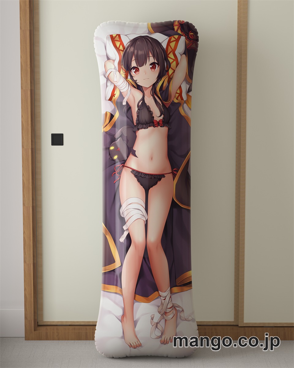 アニメ抱き枕カバー【この素晴らしい世界に祝福を！】めぐみんちゃん大型クッションキャラクターグッズPVC製コレクション用
