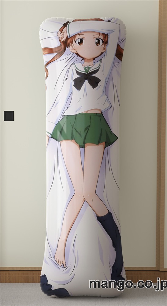 アニメ抱き枕カバーガールズ&パンツァー角谷杏大型クッションキャラクターグッズPVC製コレクション用 2