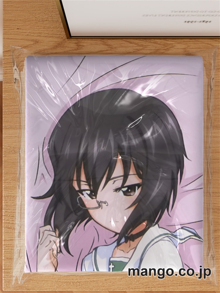 アニメ抱き枕カバーガールズ&パンツァー河嶋桃大型クッションキャラクターグッズPVC製コレクション用 3
