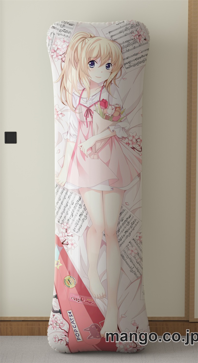 アニメ抱き枕カバー四月は君の嘘宮園かをり大型クッションキャラクターグッズPVC製コレクション用 2
