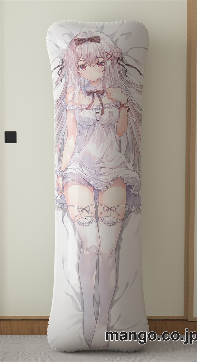 アニメ抱き枕カバー[オリジナル]白アリス大型クッションキャラクターグッズPVC製コレクション用