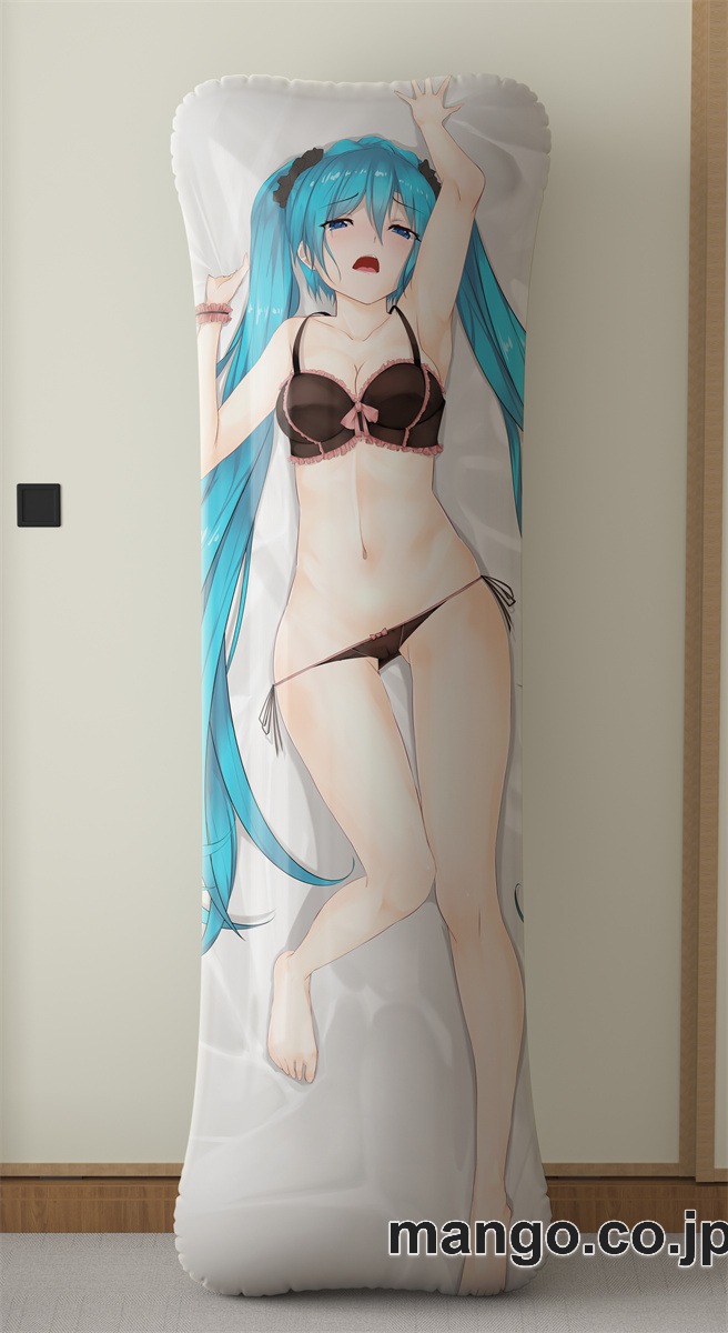 アニメ抱き枕カバーVOCALOID初音ミク大型クッションキャラクターグッズPVC製コレクション用 2