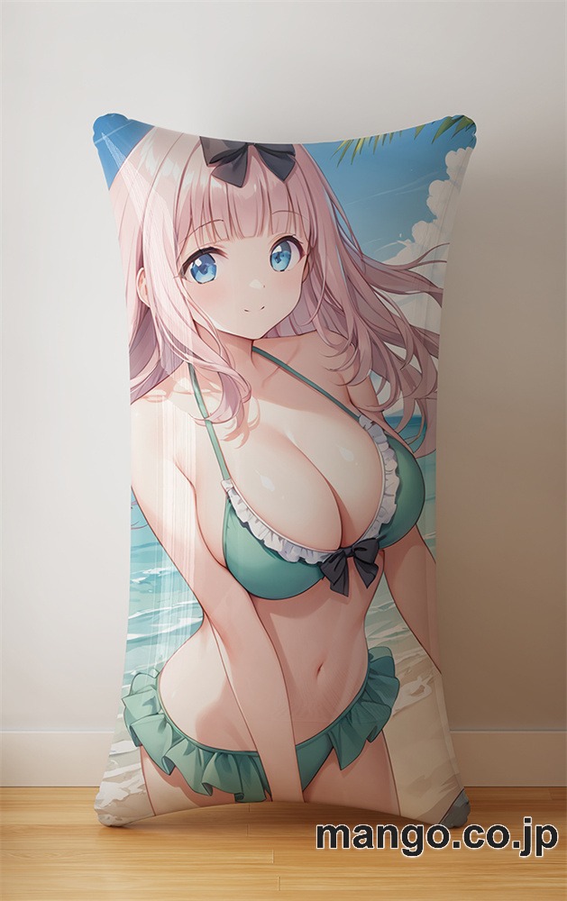 アニメ抱き枕カバー 【かぐや様は告らせたい】藤原千花 小型クッション キャラクターグッズ PVC製 コレクション用