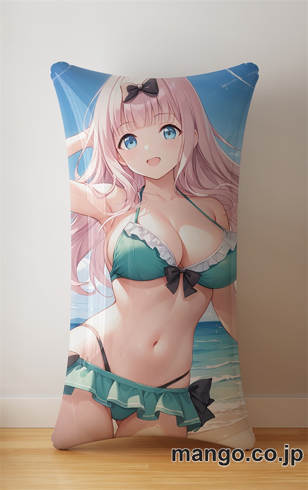 アニメ抱き枕カバー 【かぐや様は告らせたい】藤原千花 小型クッション キャラクターグッズ PVC製 コレクション用 2