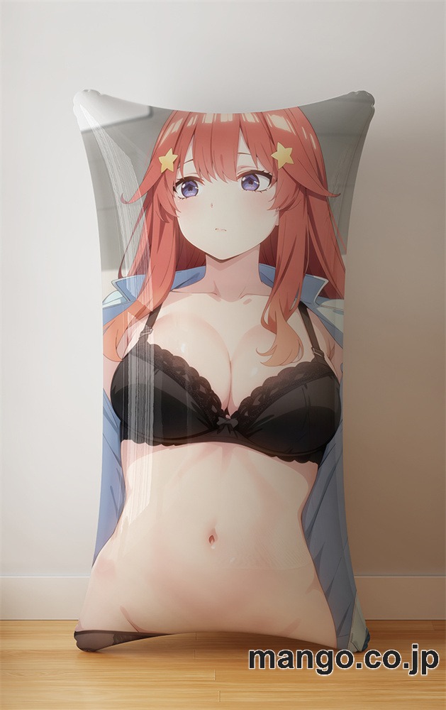 アニメ抱き枕カバー 【五等分の花嫁】中野五月 小型クッション キャラクターグッズ PVC製 コレクション用