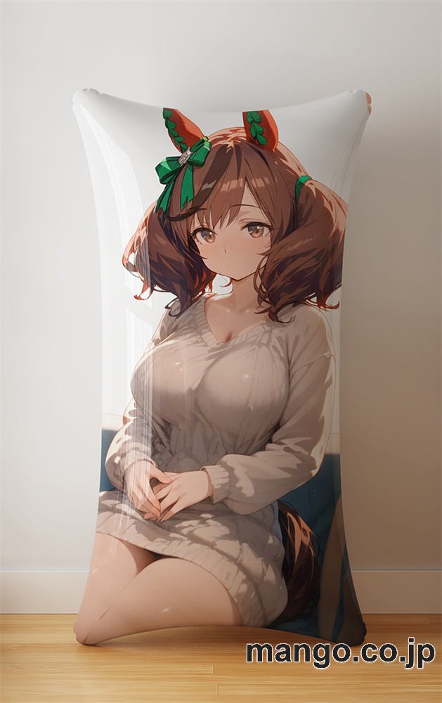 アニメ抱き枕カバー 【ウマ娘】ナイスネイチャ 小型クッション キャラクターグッズ PVC製 コレクション用