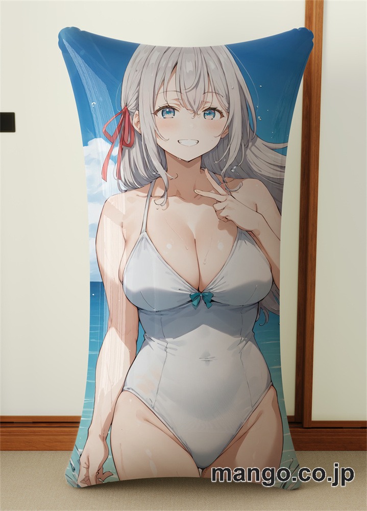 アニメ抱き枕カバー 【時々ボソッとロシア語でデレる隣のアーリャさん】アリサ 小型クッション キャラクターグッズ PVC製 コレクション用 2