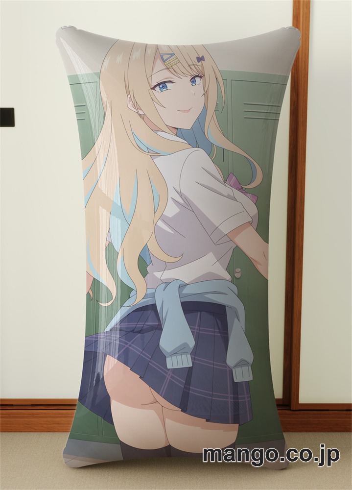 アニメ抱き枕カバー 【経験済みなキミと、経験ゼロなオレが、お付き合いする話】白河月愛 小型クッション キャラクターグッズ PVC製 コレクション用 2