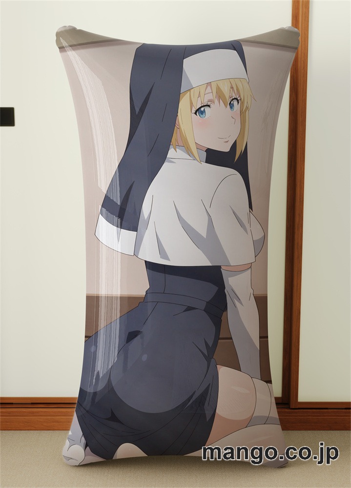 アニメ抱き枕カバー 【炎炎ノ消防隊】シスター・アイリス 小型クッション キャラクターグッズ PVC製 コレクション用 2