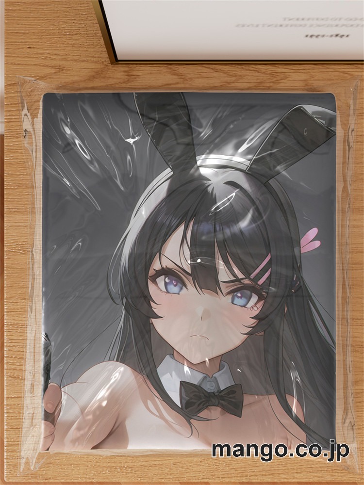 アニメ抱き枕カバー 【青春ブタ野郎シリーズ】桜島麻衣 小型クッション キャラクターグッズ PVC製 コレクション用 3