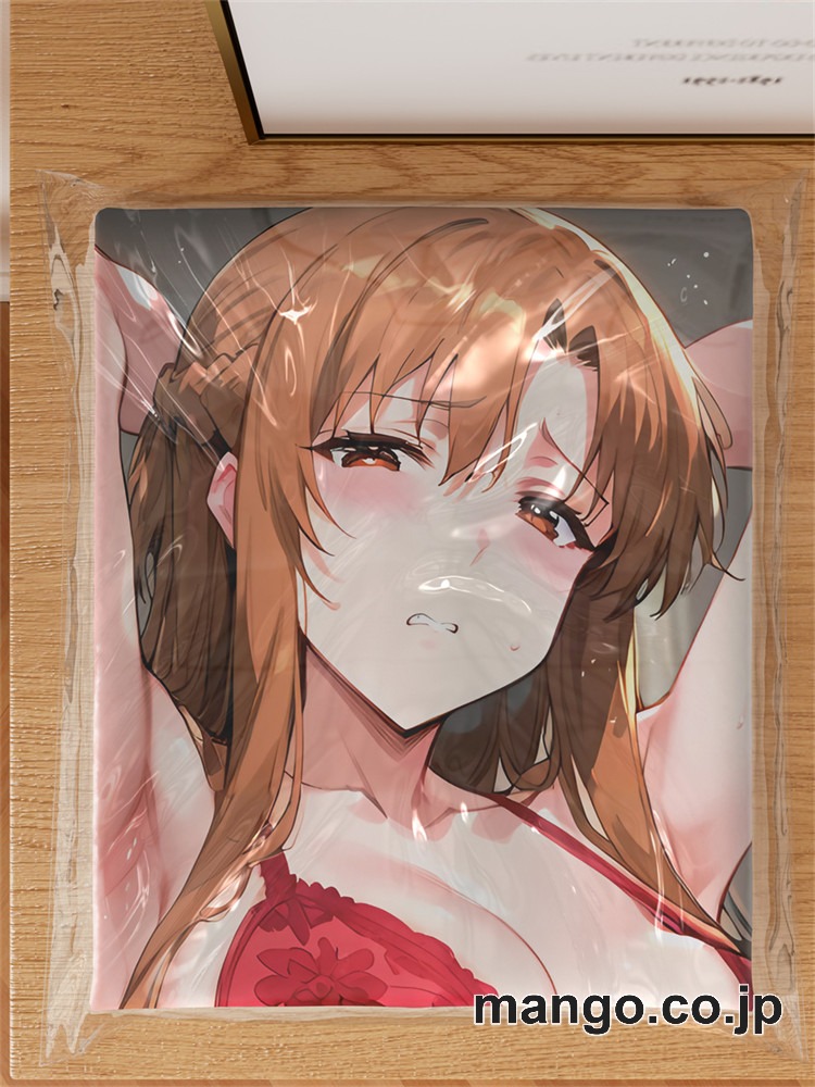 アニメ抱き枕カバー 【SAO】アスナ 小型クッション キャラクターグッズ PVC製 コレクション用 3