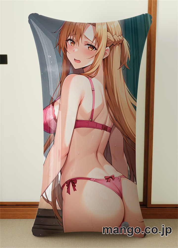 アニメ抱き枕カバー 【SAO】アスナ 小型クッション キャラクターグッズ PVC製 コレクション用