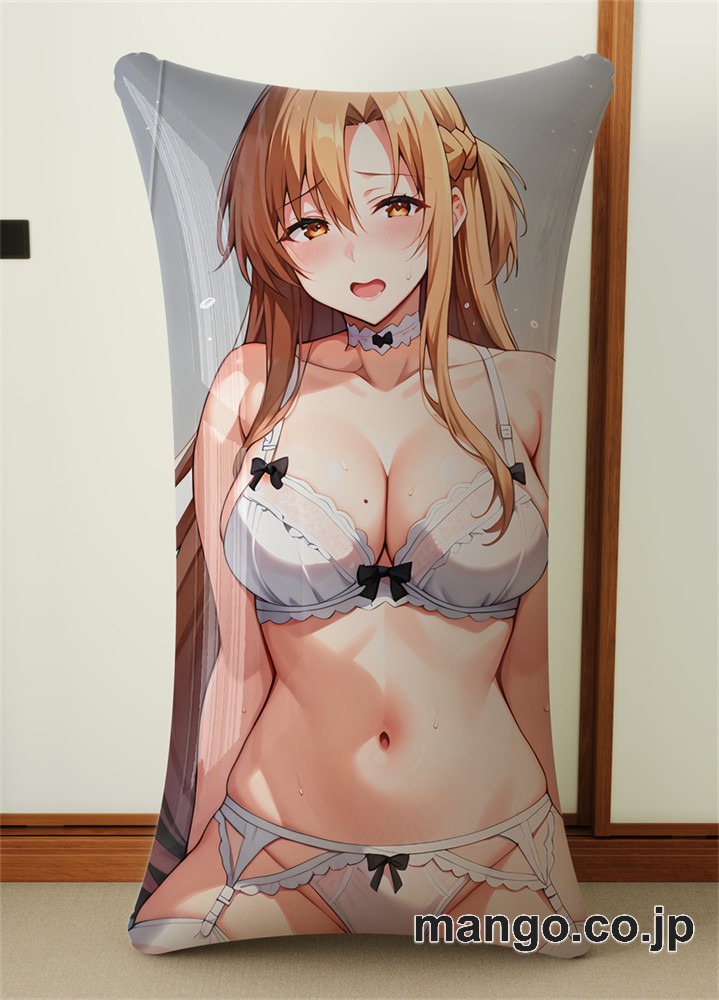 アニメ抱き枕カバー 【SAO】アスナ 小型クッション キャラクターグッズ PVC製 コレクション用 2