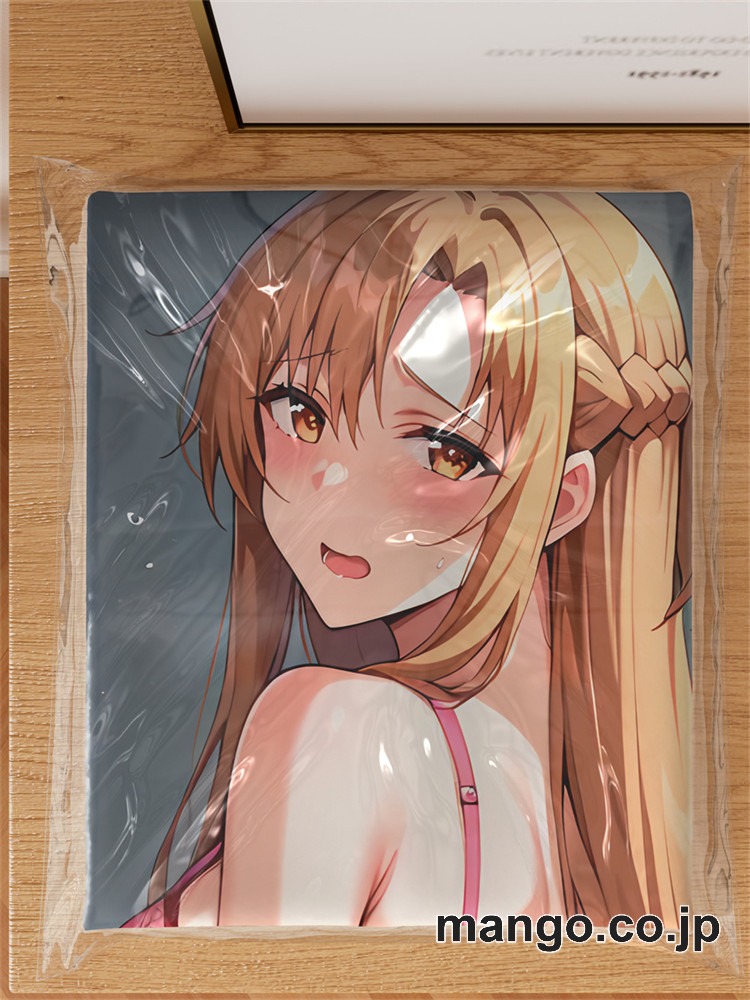 アニメ抱き枕カバー 【SAO】アスナ 小型クッション キャラクターグッズ PVC製 コレクション用 3