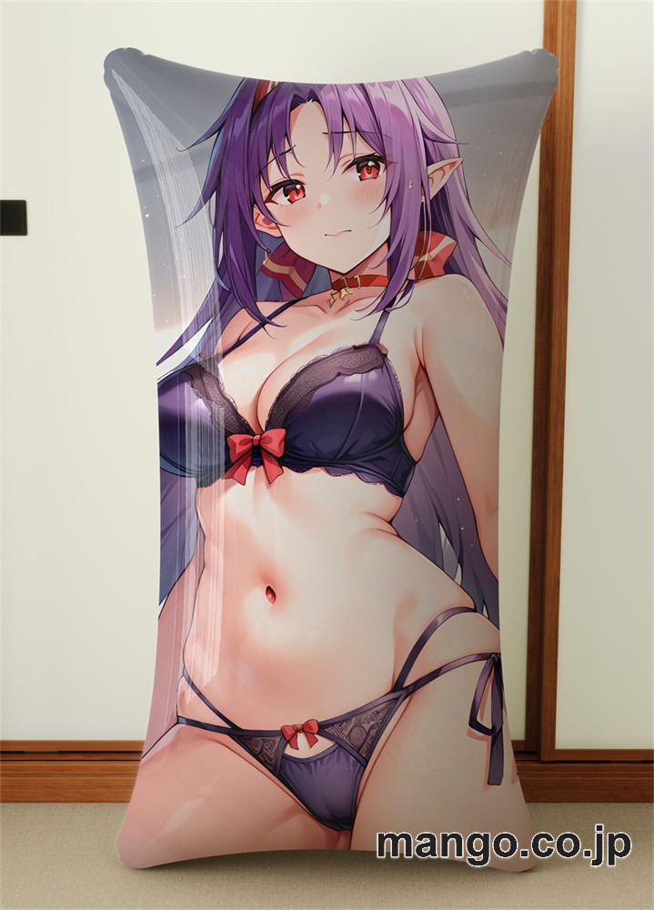 アニメ抱き枕カバー 【SAO】ユウキ 小型クッション キャラクターグッズ PVC製 コレクション用 2