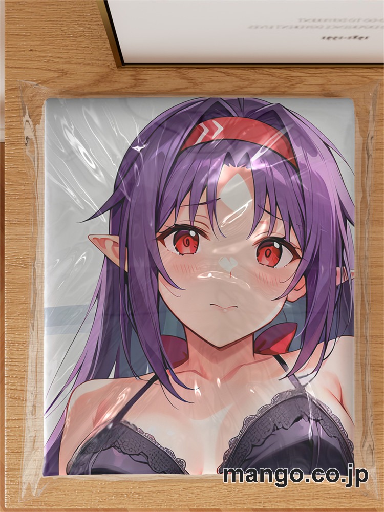 アニメ抱き枕カバー 【SAO】ユウキ 小型クッション キャラクターグッズ PVC製 コレクション用 3