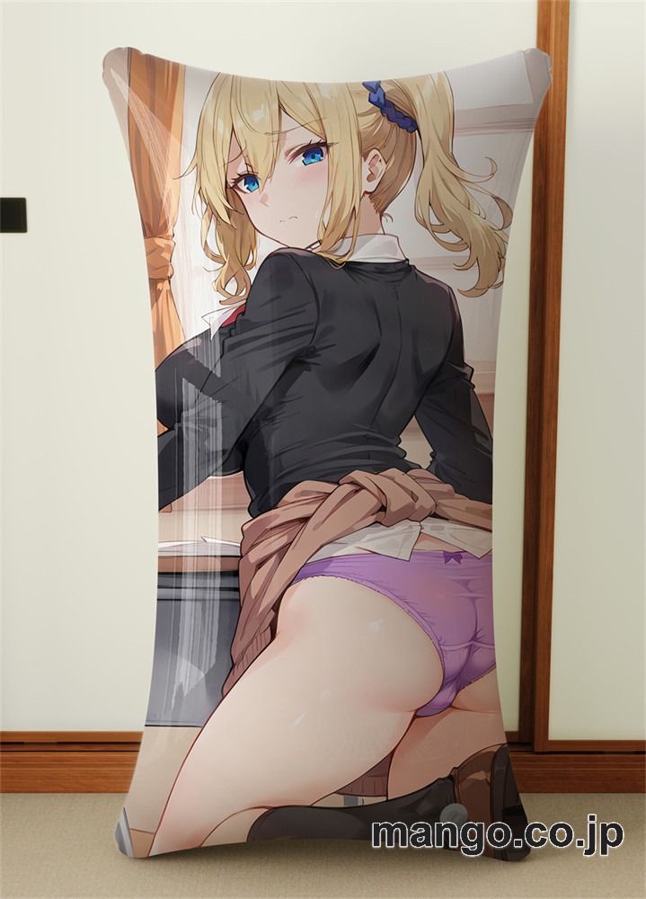アニメ抱き枕カバー 【かわいい 美少女】早坂愛 小型クッション キャラクターグッズ PVC製 コレクション用