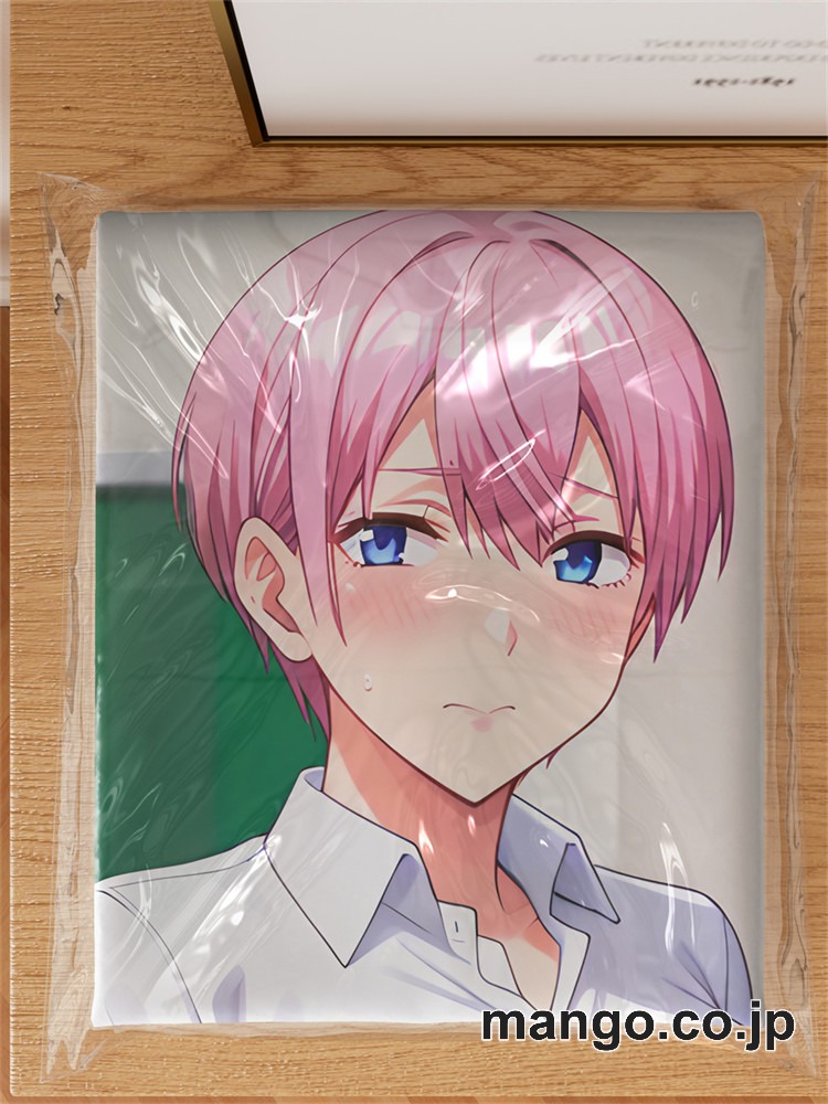 アニメ抱き枕カバー 【五等分の花嫁】中野一花 小型クッション キャラクターグッズ PVC製 コレクション用 3